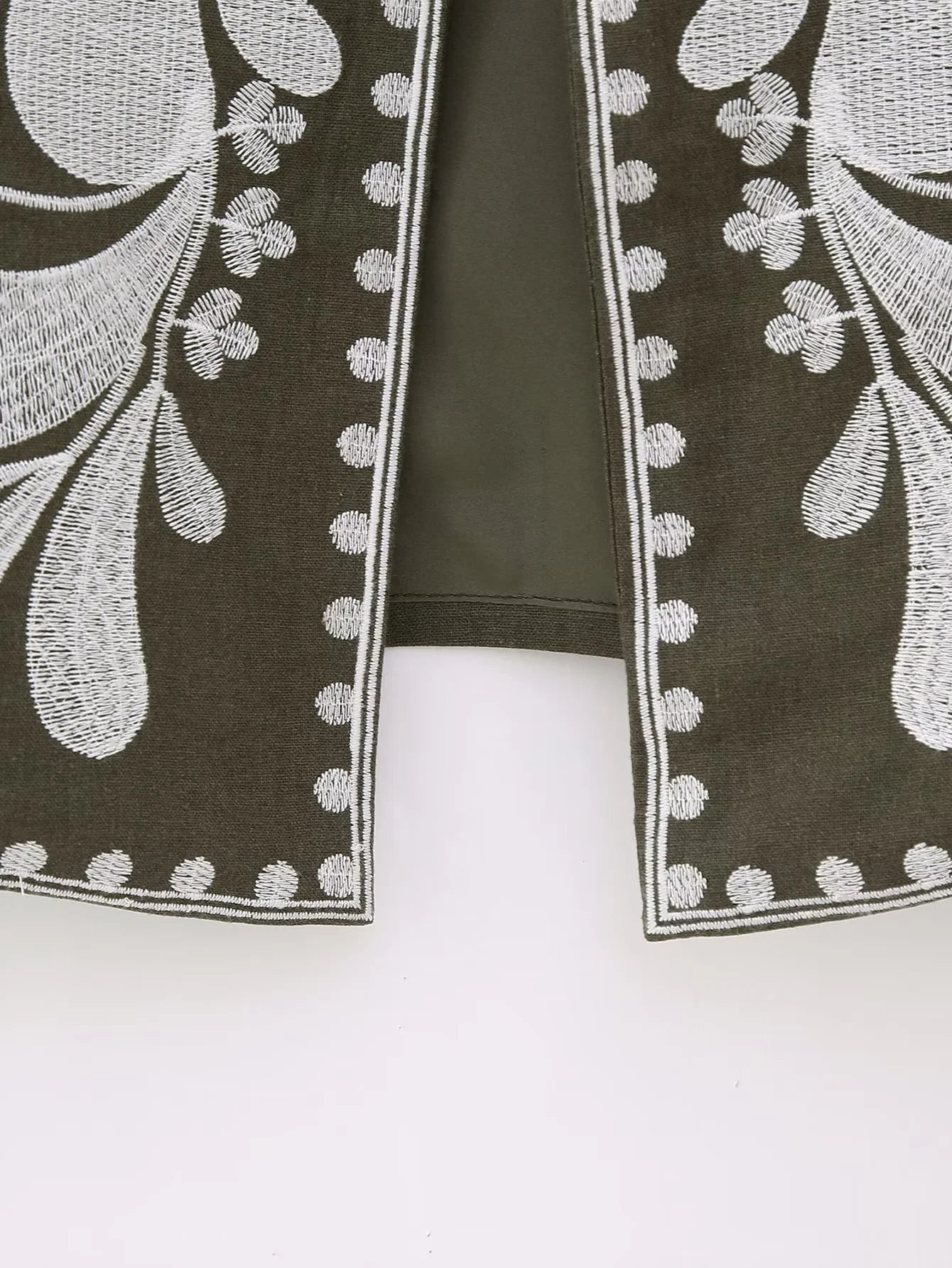 Embroidered Gilet Waistcoat
