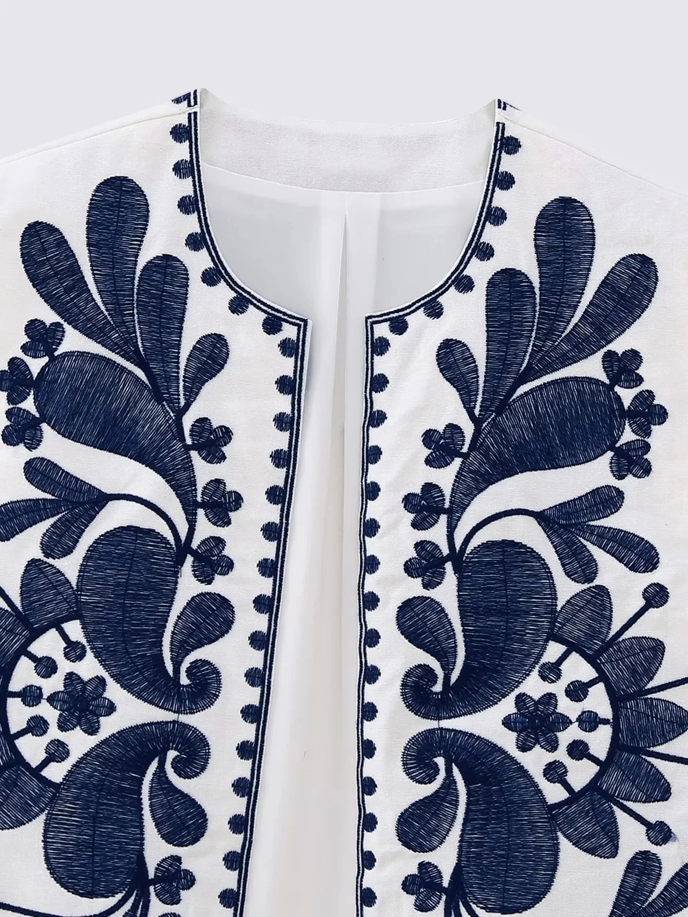 Embroidered Gilet Waistcoat