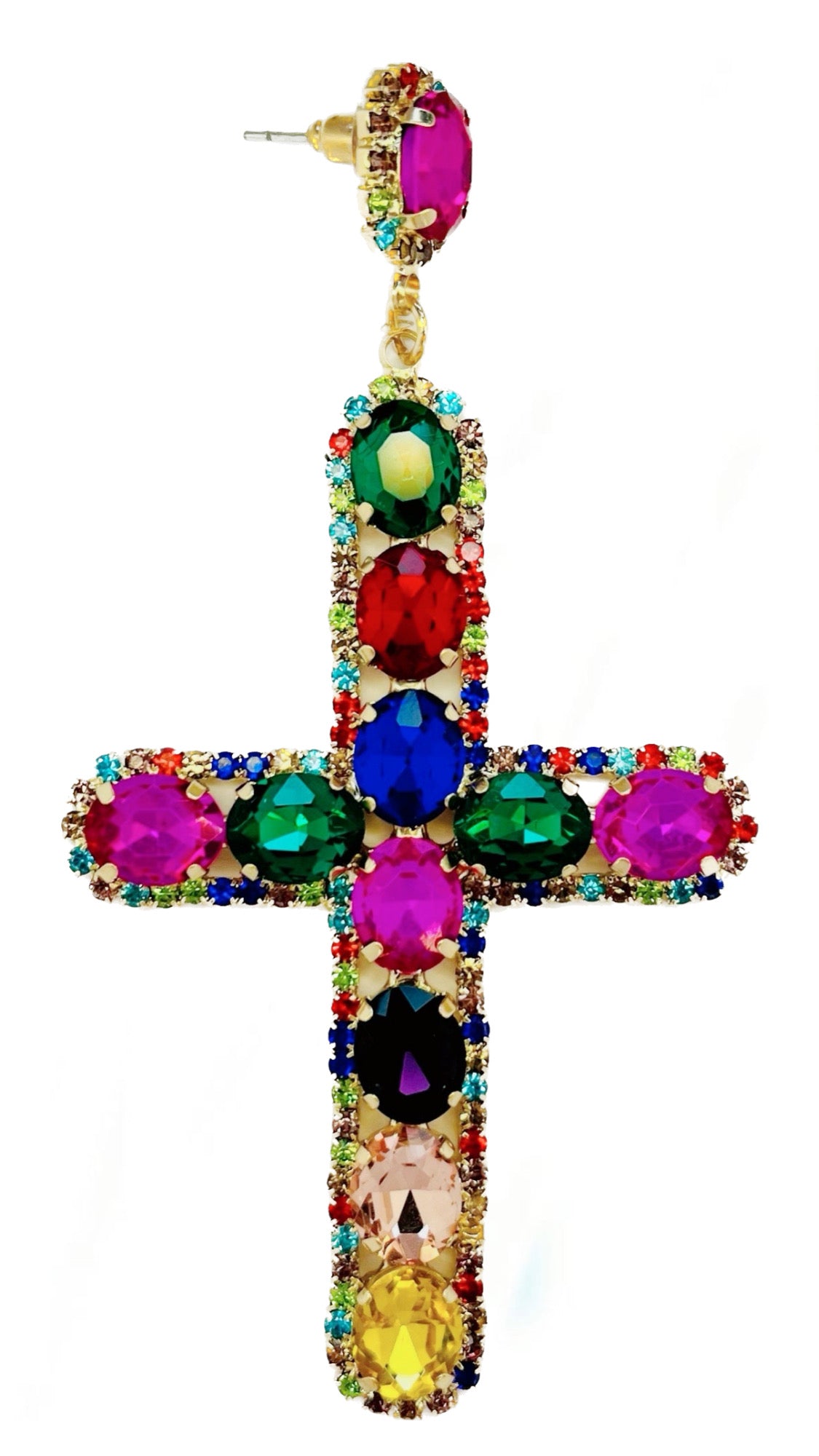 Santa Maria Cross Earrings