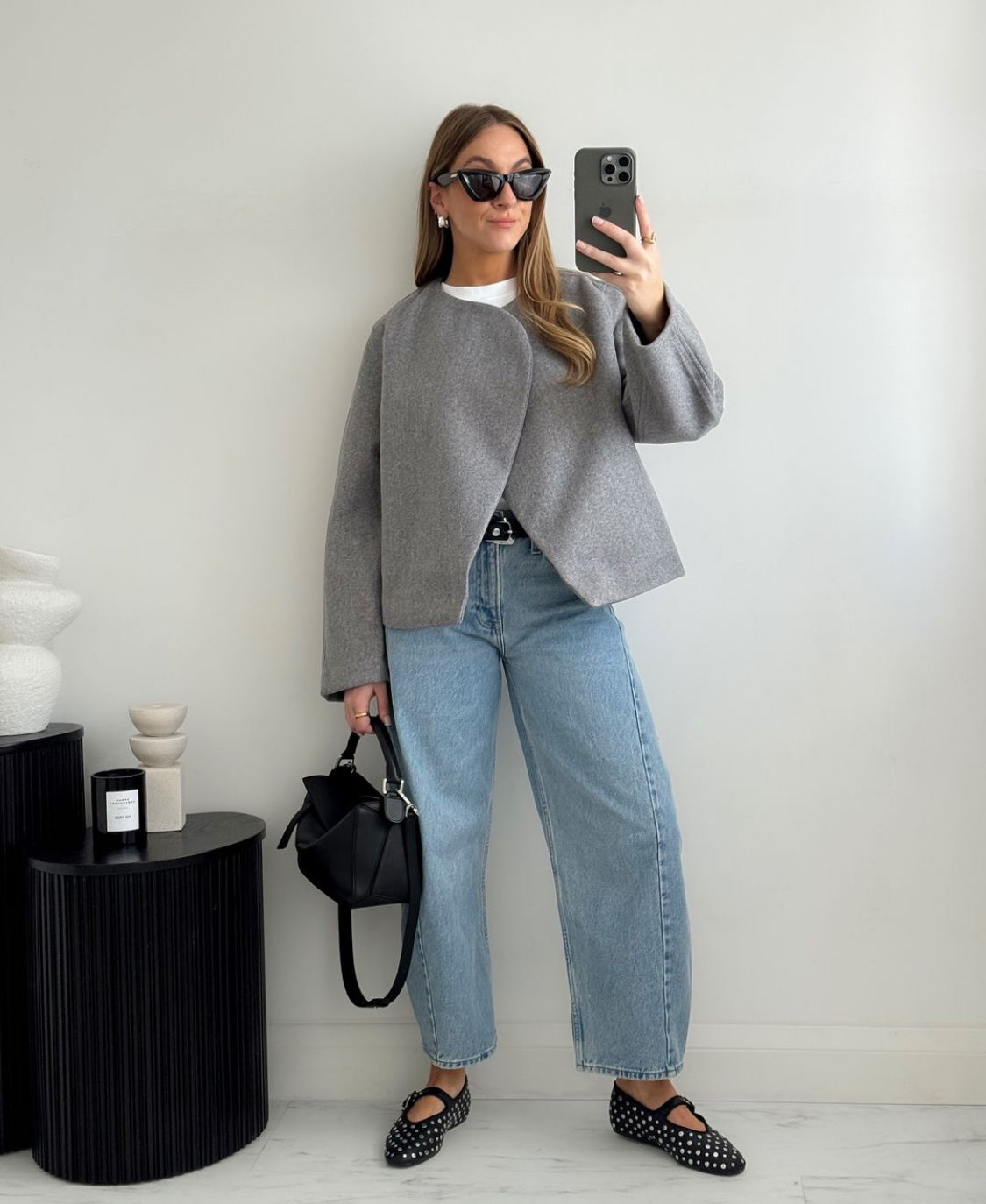 Barrel Wide Leg Jeans