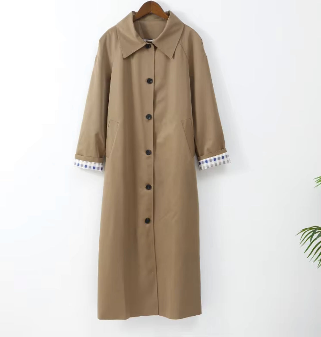 Classic Trench with Check Lining