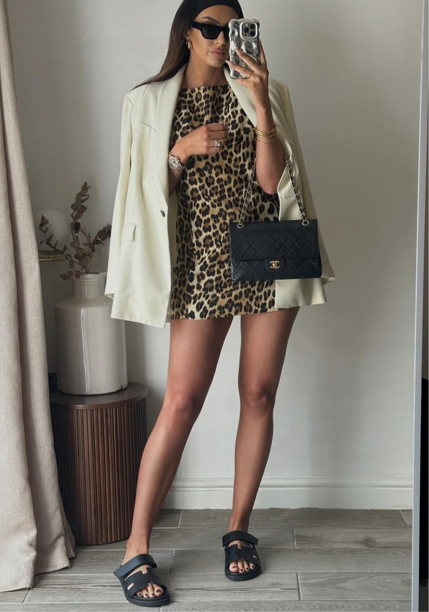 Leopard Mini Dress