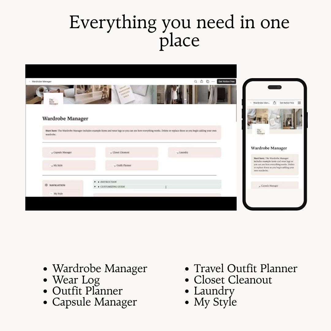 Wardrobe Manager Founder Edition