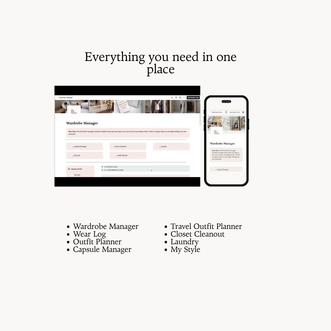 Wardrobe Manager Founder Edition