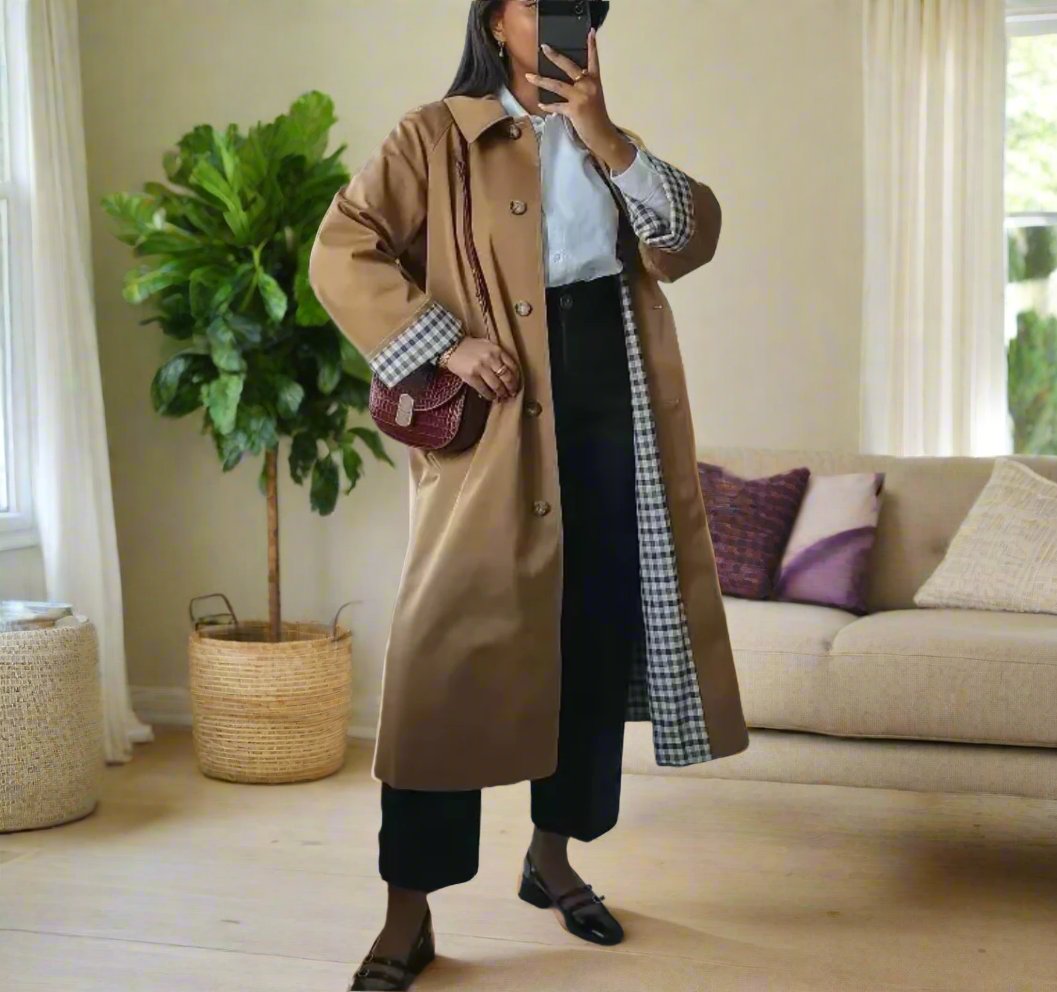 Classic Trench with Check Lining