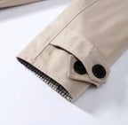 Beige Reversible Trench Coat