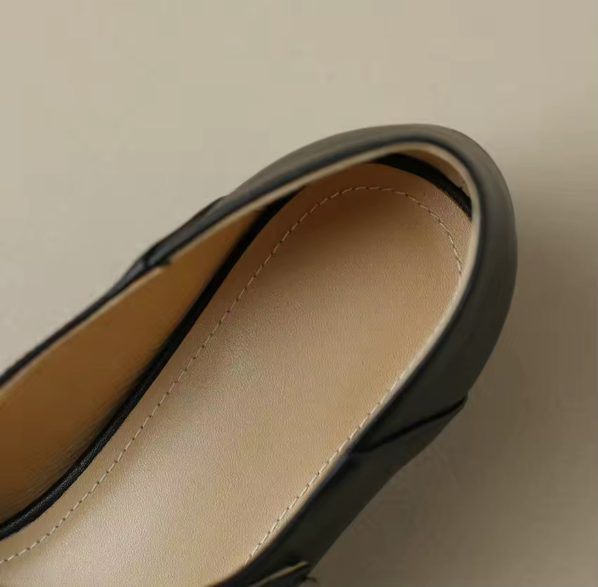 Mary Janes Leather Ballerinas