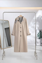 Beige Reversible Trench Coat