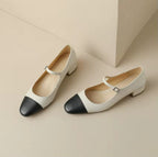 Mary Janes Leather Ballerinas