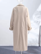 Beige Reversible Trench Coat