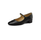Mary Janes Leather Ballerinas