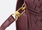 Weave Effect Clutch Crossbody Bag
