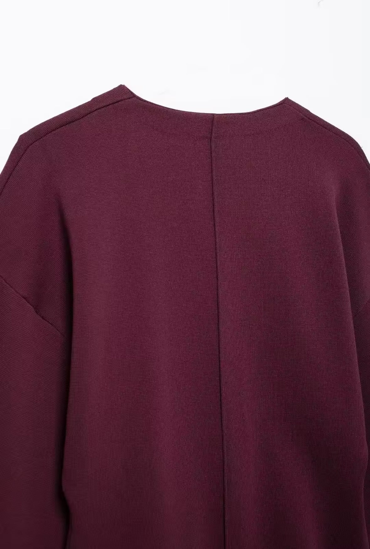 Cinched Waist Cardigan with Matching Skirt