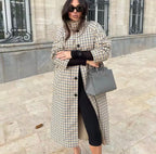 Beige Reversible Trench Coat