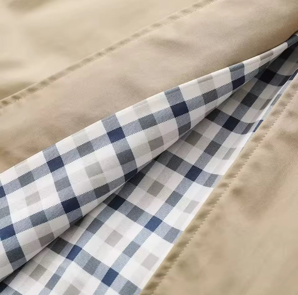 Classic Trench with Check Lining