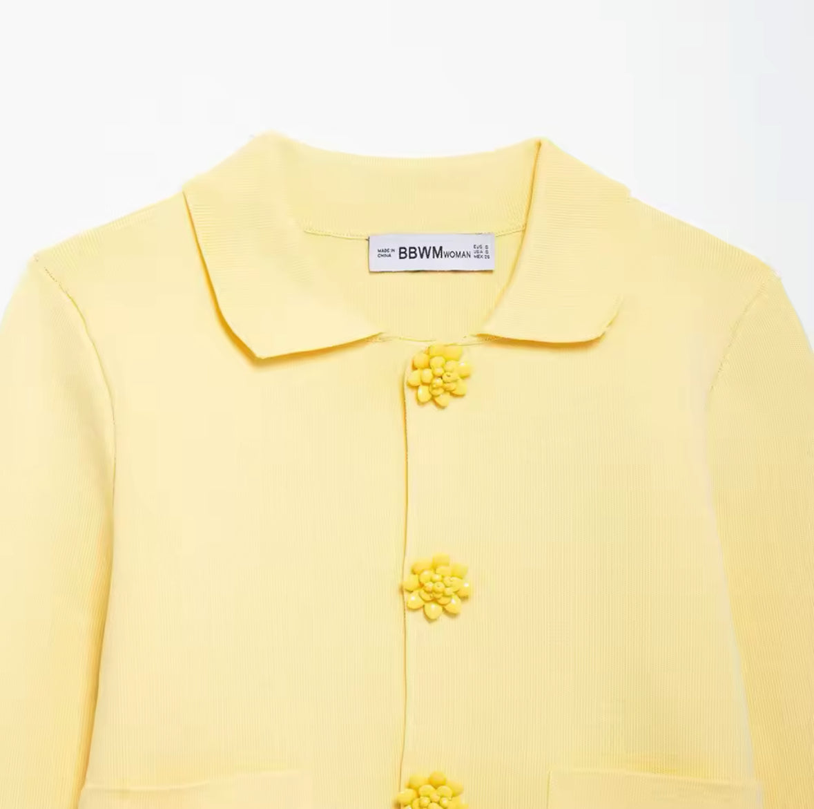 Butter Yellow Cardigan