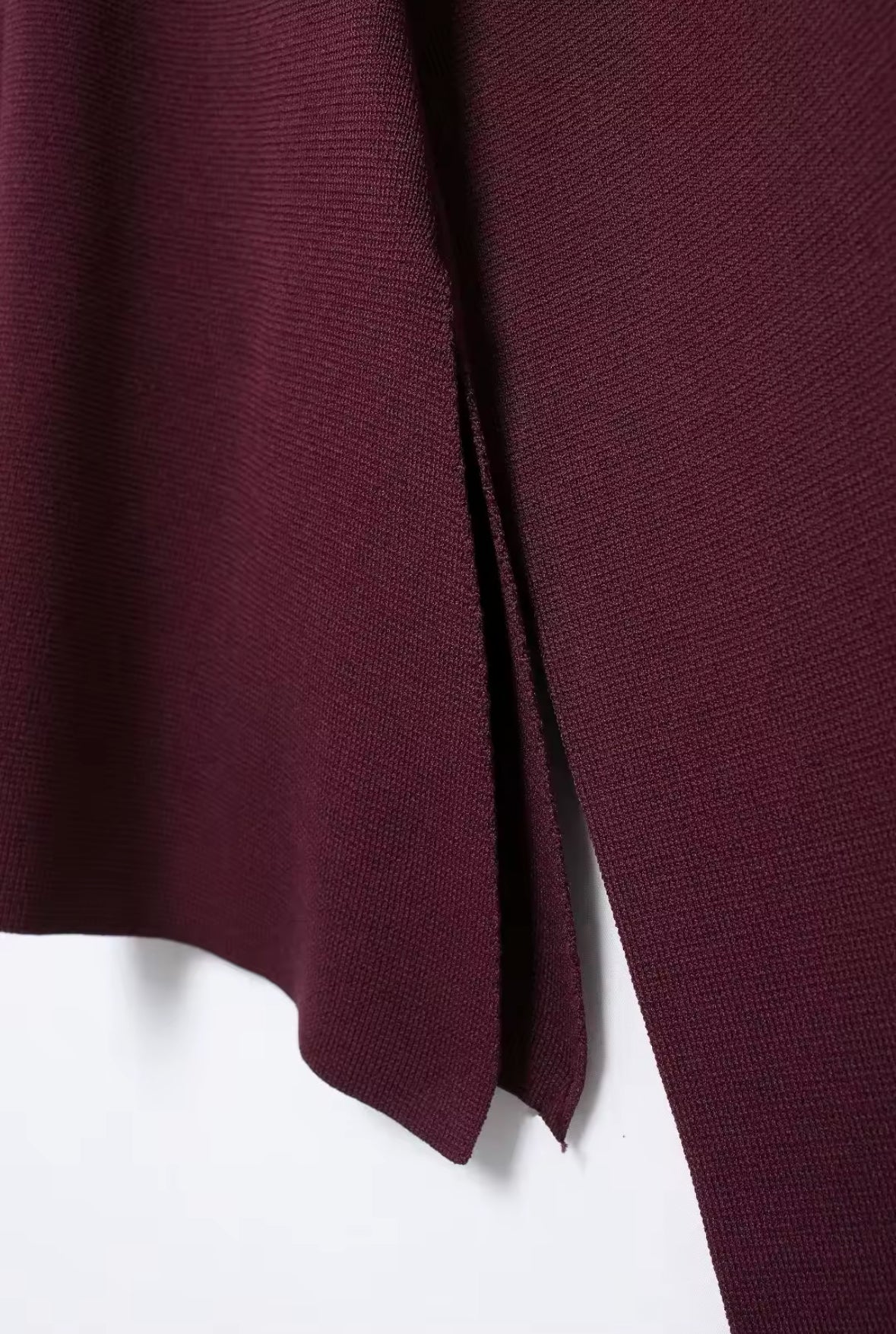 Cinched Waist Cardigan with Matching Skirt