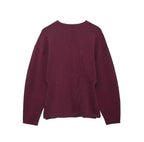 Cinched Waist Cardigan with Matching Skirt