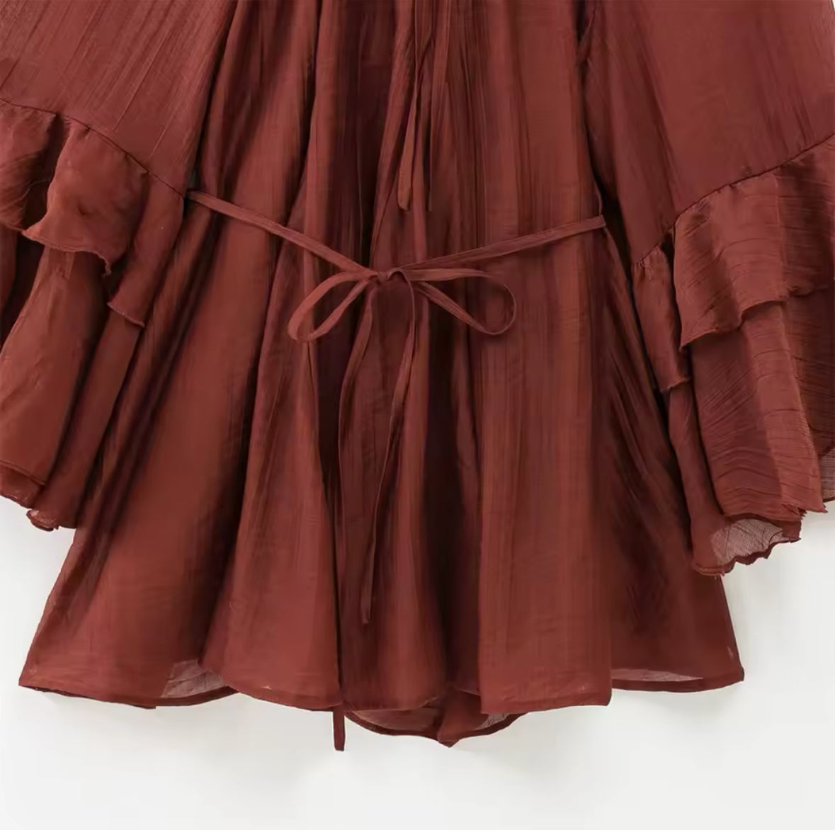 Boho Ruffles Dress