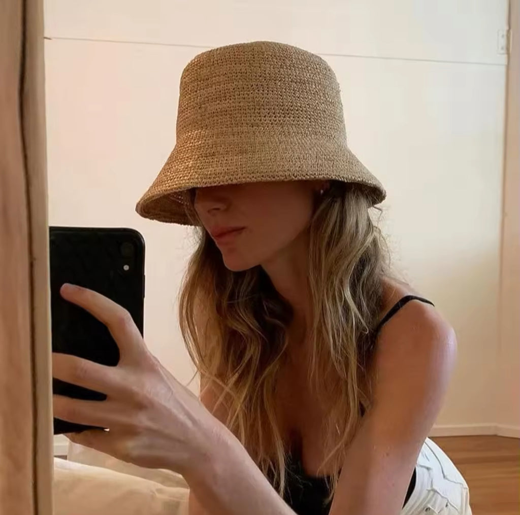 Raffia Beach Hat