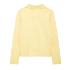 Butter Yellow Cardigan