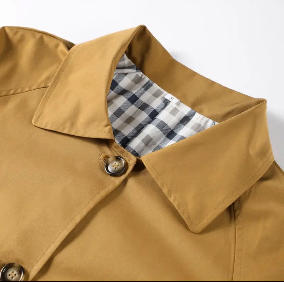 Classic Trench with Check Lining