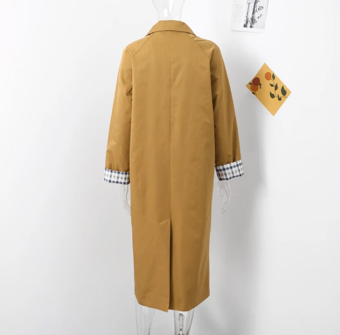 Classic Trench with Check Lining