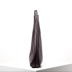Weave Effect Tote Shoulder Bag