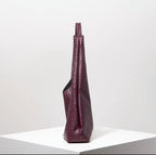 Weave Effect Tote Shoulder Bag