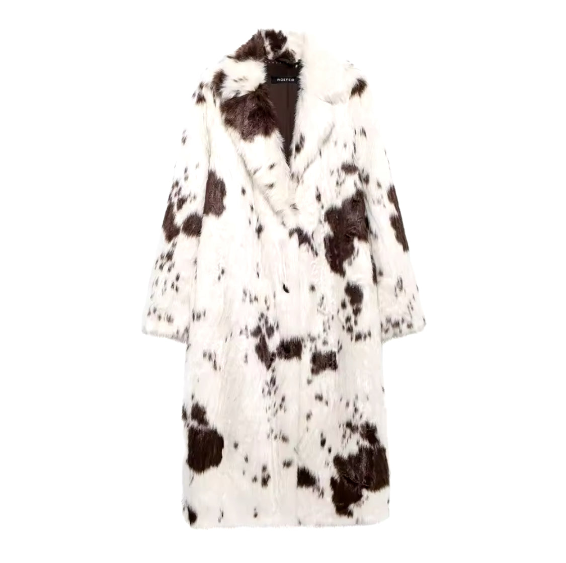 Cow Print Long Jacket