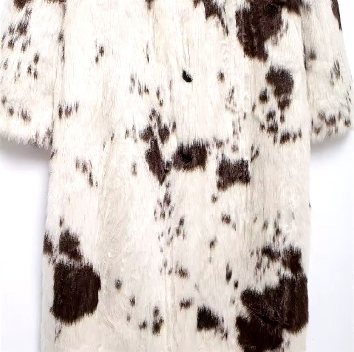 Cow Print Long Jacket