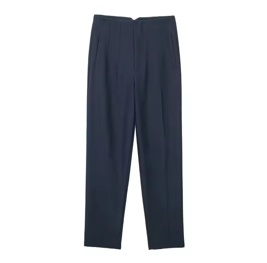 High Waisted Pencil Trousers