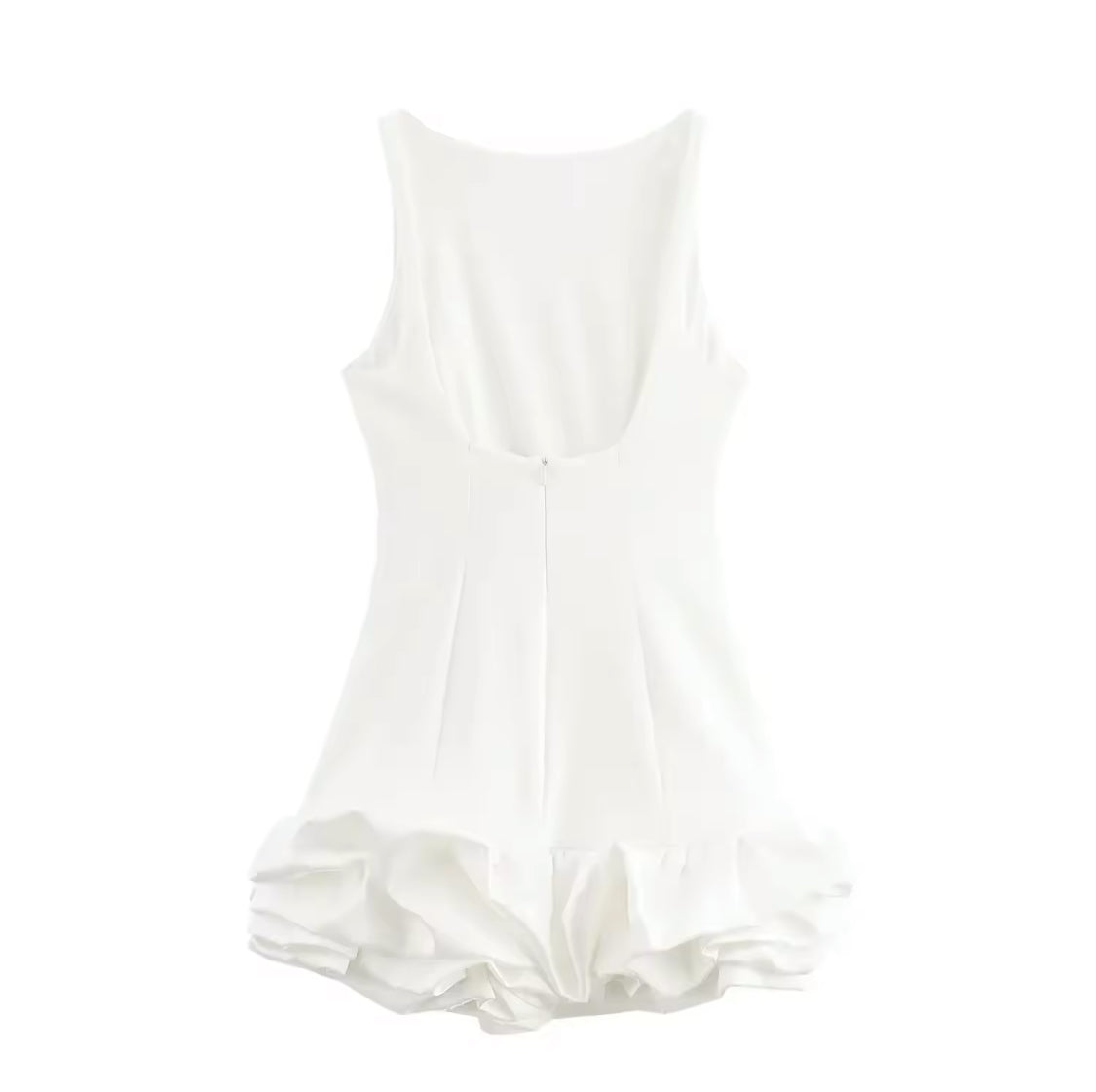 Voluminous Playsuit Mini Dress