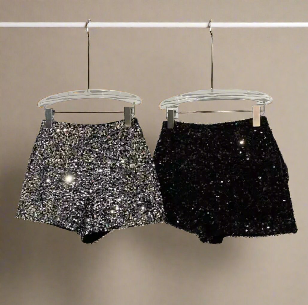 Sequins Hot Pants Shorts