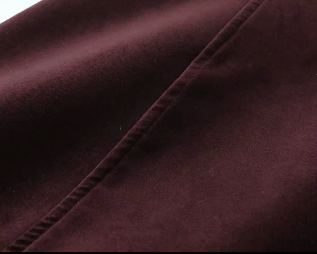 Chocolate Velvet Strapless Mini Dress