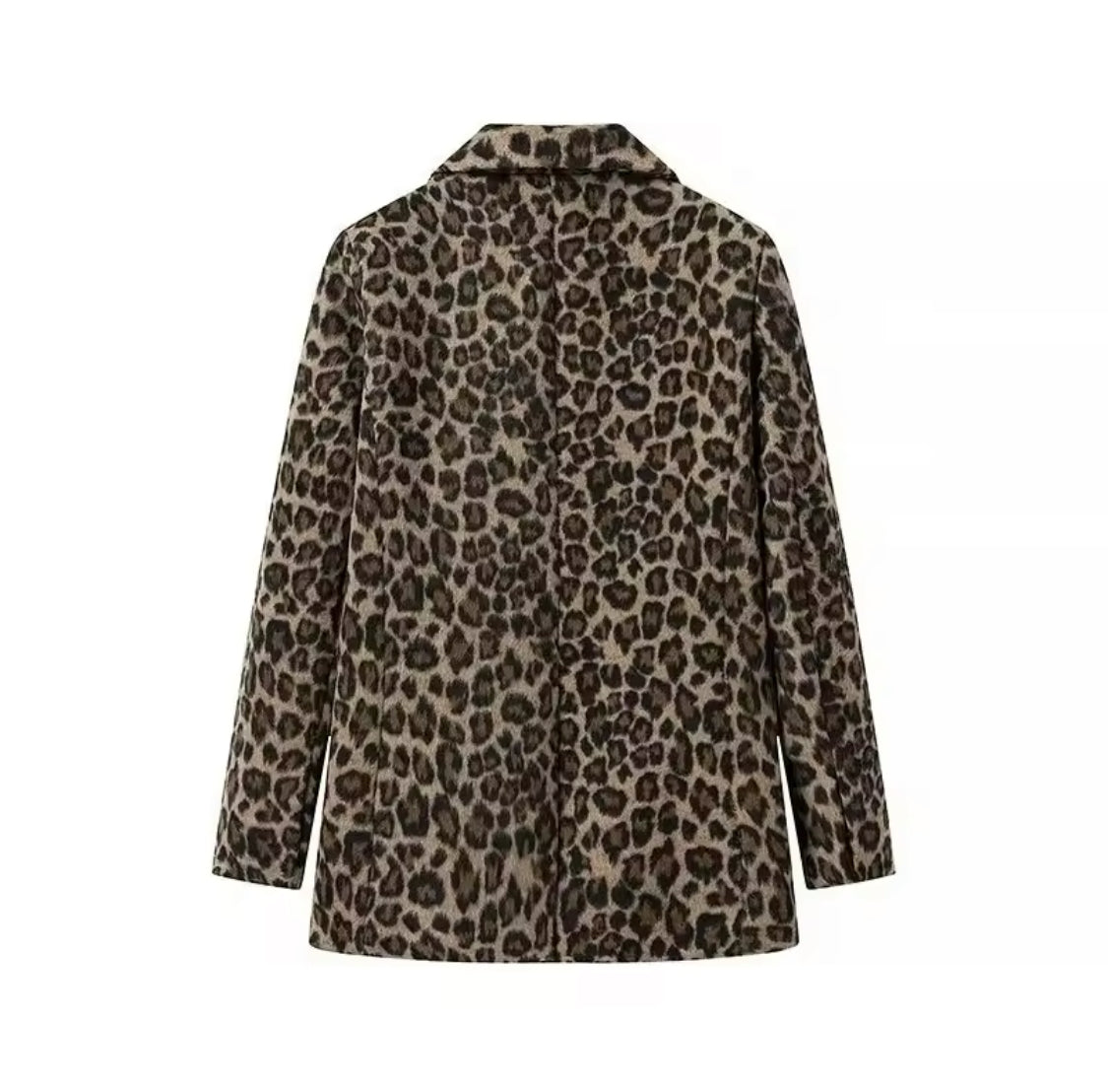 Leopard Print Blazer