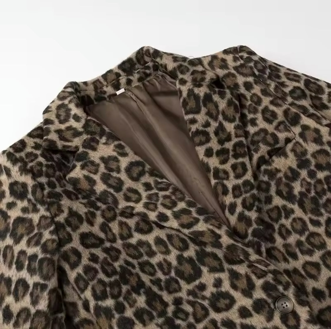 Leopard Print Blazer