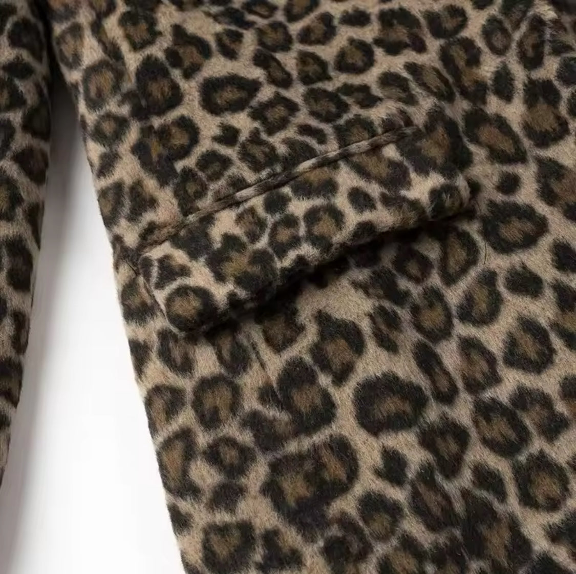 Leopard Print Blazer