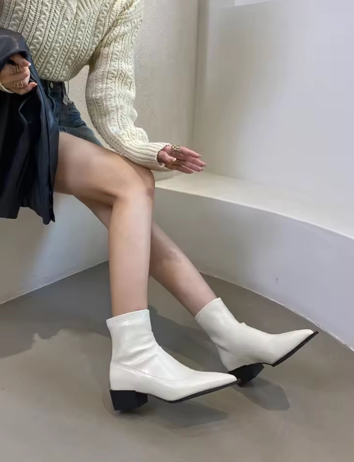 Sock Ankle Boots