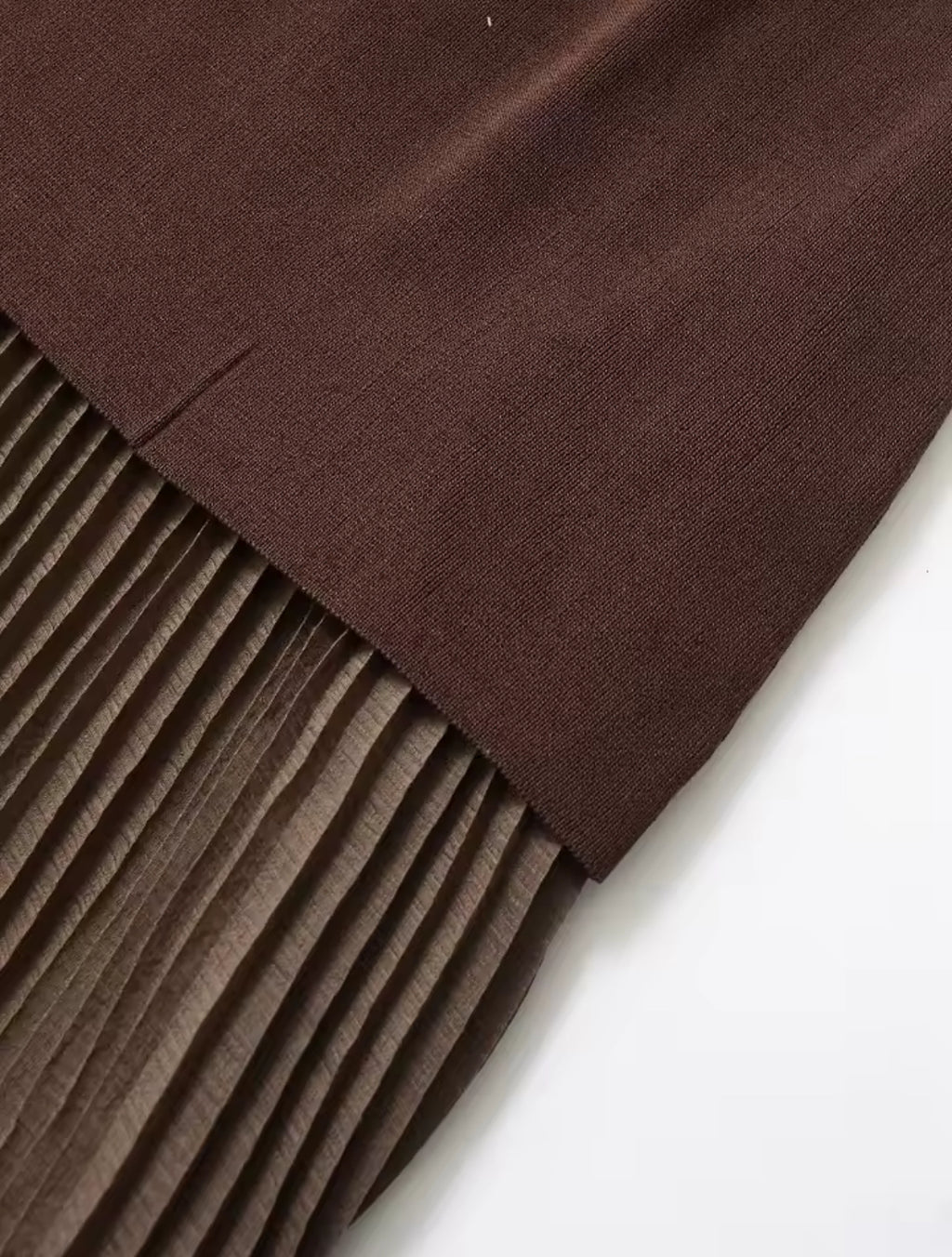 Dress with Pleated Skirt