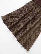 Dress with Pleated Skirt