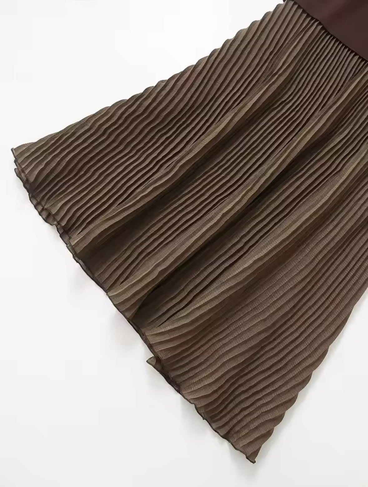 Dress with Pleated Skirt