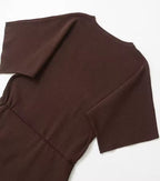 Dress with Pleated Skirt