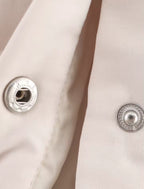 Quilted Jacket with Flower Patches