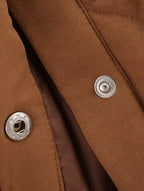 Quilted Jacket with Flower Patches