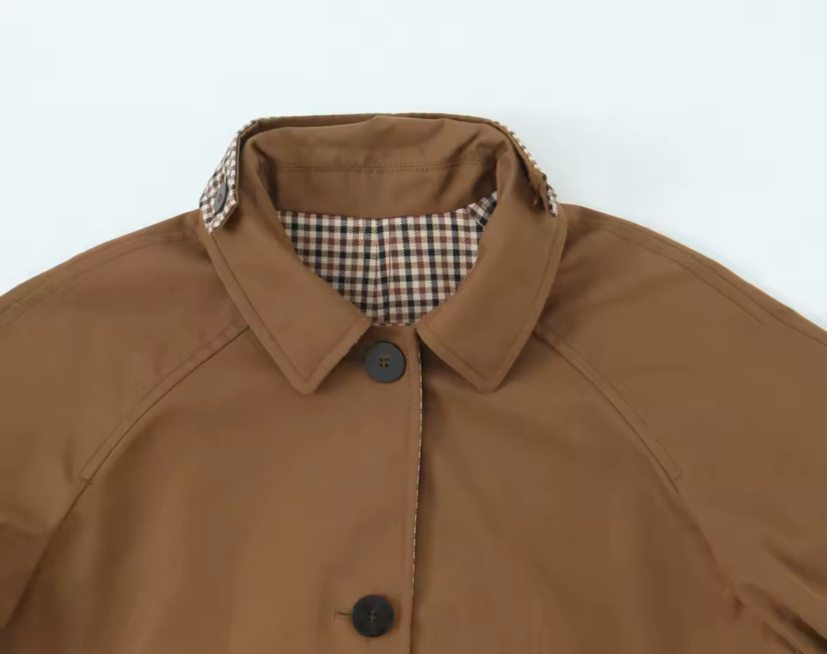 Reversible Trench Coat