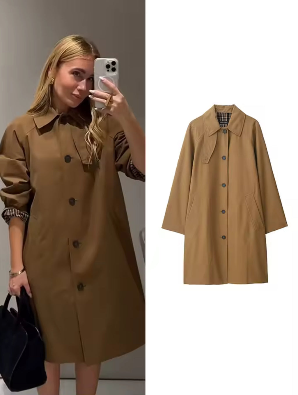 Mid Length Classic Trench the style manager