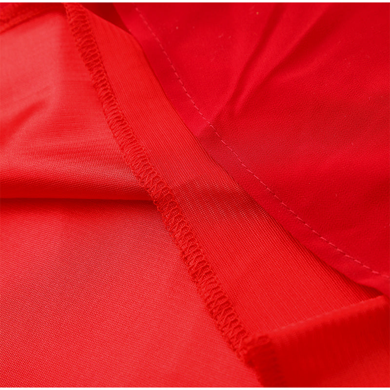 Ruffles Chiffon Long Dress