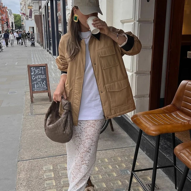 Utility Jacket with Pockets