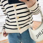 Stripes Sweater Cardigan